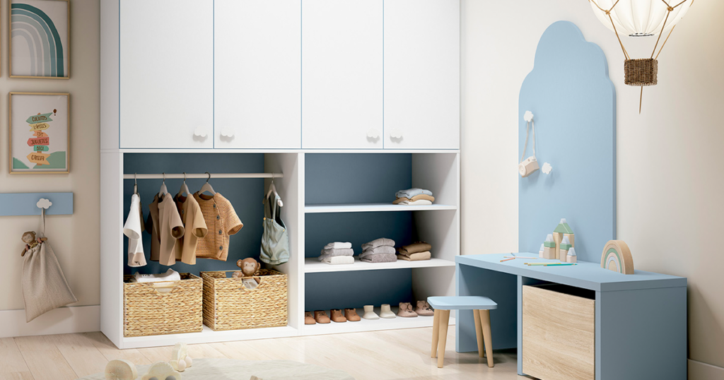 Decoración infantil para fomentar la autonomía y la creatividad