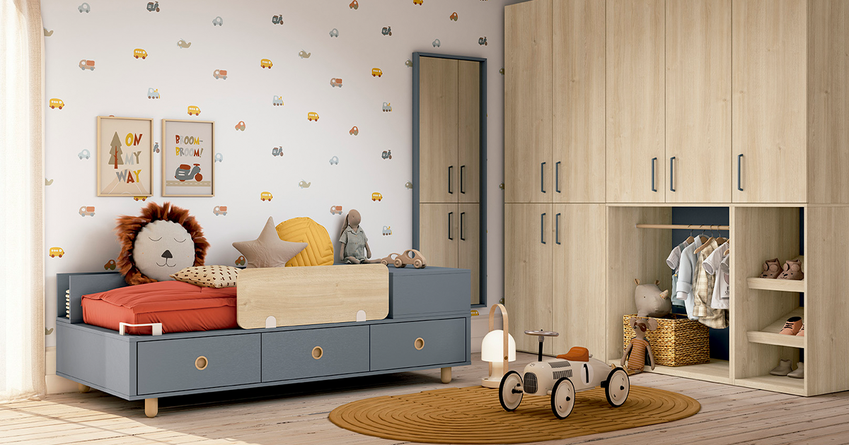 Decoración infantil para fomentar la autonomía y la creatividad